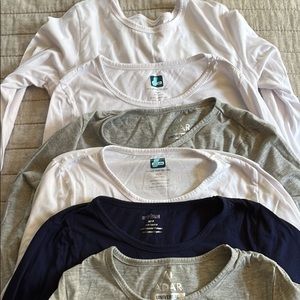 Assorted under scrub tops size small - gently worn